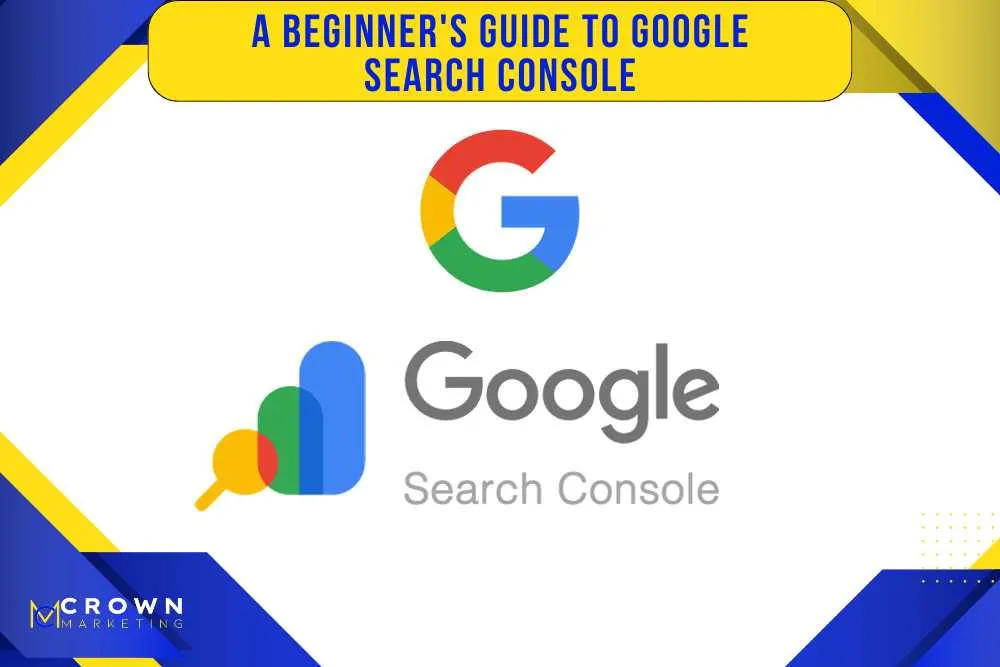 Google Search Console logo with Crown Marketing branding, highlighting their digital marketing services expertise in Las Vegas.| Crown Marketing Digital Marketing Agency Las Vegas